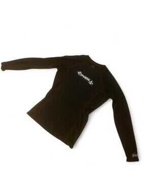 O'Neill Black Long Sleeve Rash Guard – Size Large